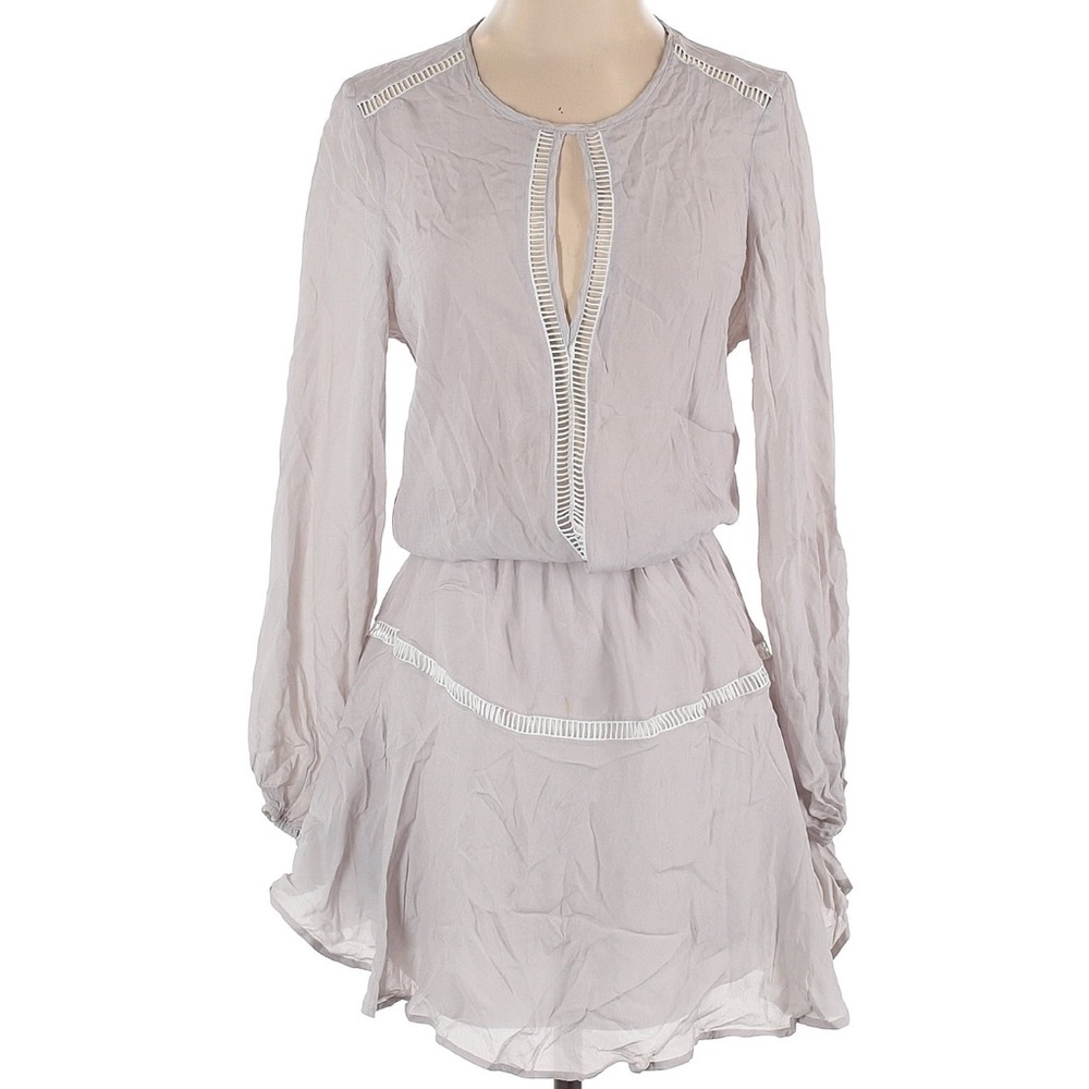 NWT Modern Lace Detail Long Sleeve Dress